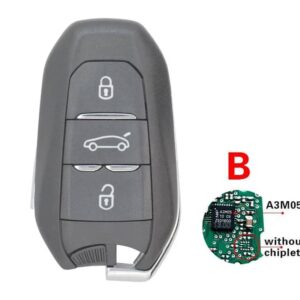 Peugeot Original Smart Remote Key 4A HITAG AES NCF29A1 3 Button 433MHz