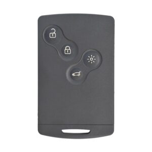 Renault Clio 4 Captur Smart/Hands-Free Key Card Remote 4 Buttons 433MHz AES
