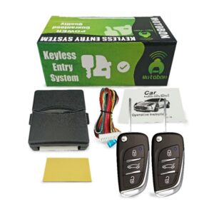 Opening and Closing Keyless Entry System Peugeot - Citroen Type Switchblade Control