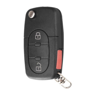 Audi Flip Remote Key Shell 2+1 Button