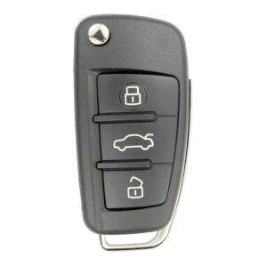Audi Flip Remote Key Shell 3 Buttons