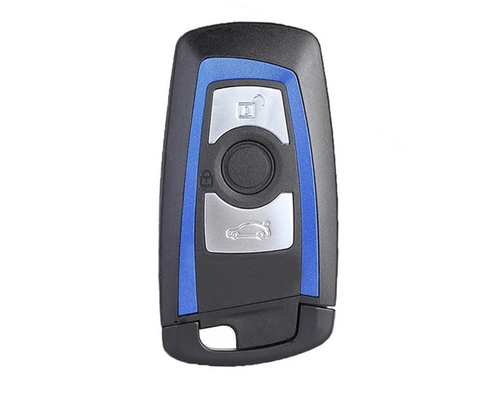 BMW Cas 4 Remote Key Shell 3 Button Blue BMW Cas 4 Remote Key Shell 3 Button Blue