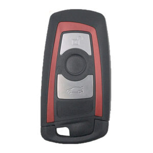 BMW Cas 4 Remote Key Shell 3 Button Red