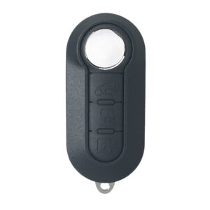Fiat Doblo Original Shiny Flip Remote Key Shell 3 Buttons