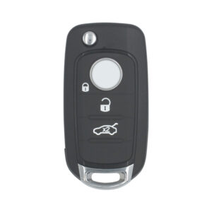 Fiat Egea Flip Remote Key Shell 3 Button SIP22 Head