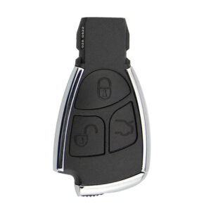 Mercedes Remote Key Shell 3 Buttons Chrome