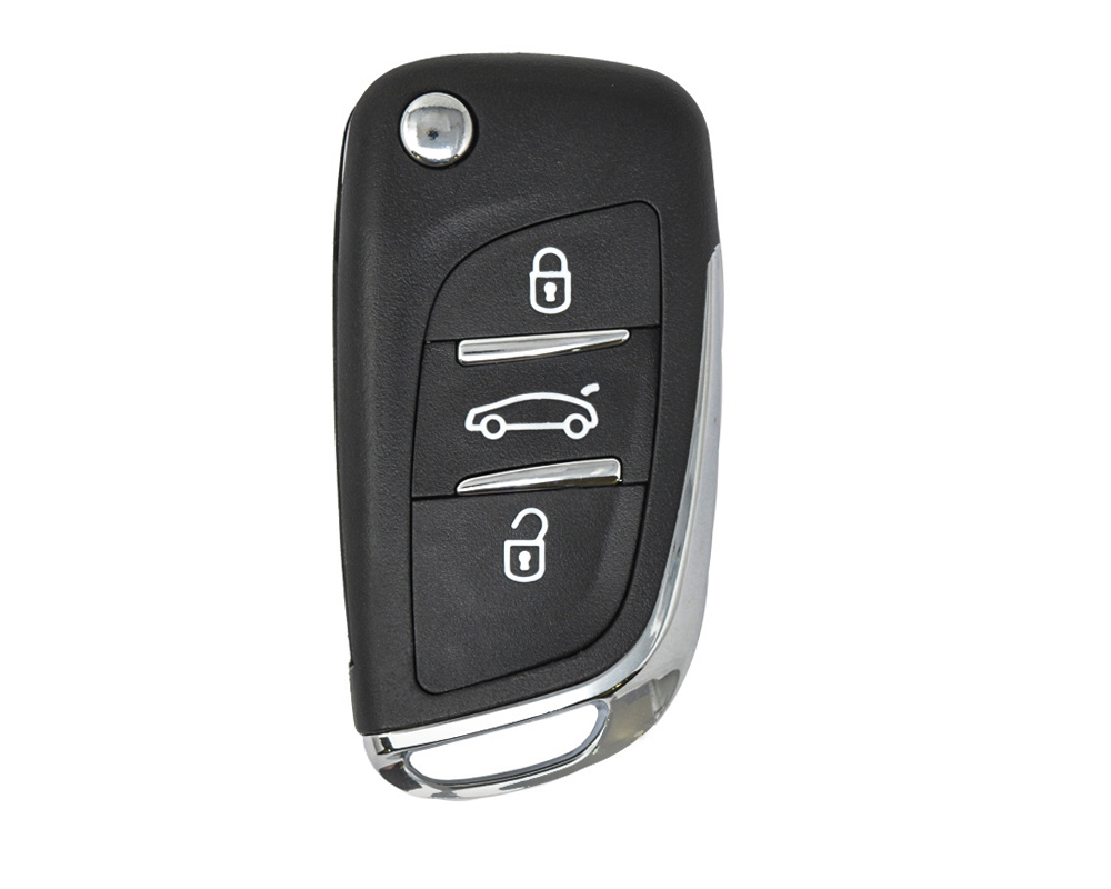Peugeot Modified Remote Key Shell 3 Buttons with Battery Holder Peugeot Modified Remote Key Shell 3 Buttons with Battery Holder