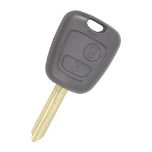 Peugeot Remote Key Shell 2 Buttons