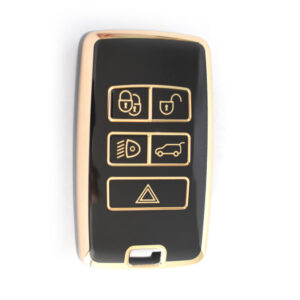 Rang Rover Smart TPU Nano Silicone Remote Cover 5 Buttons Black Color