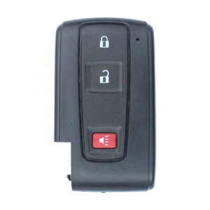 Toyota Black Smart Remote Control Shell 2+1 Button