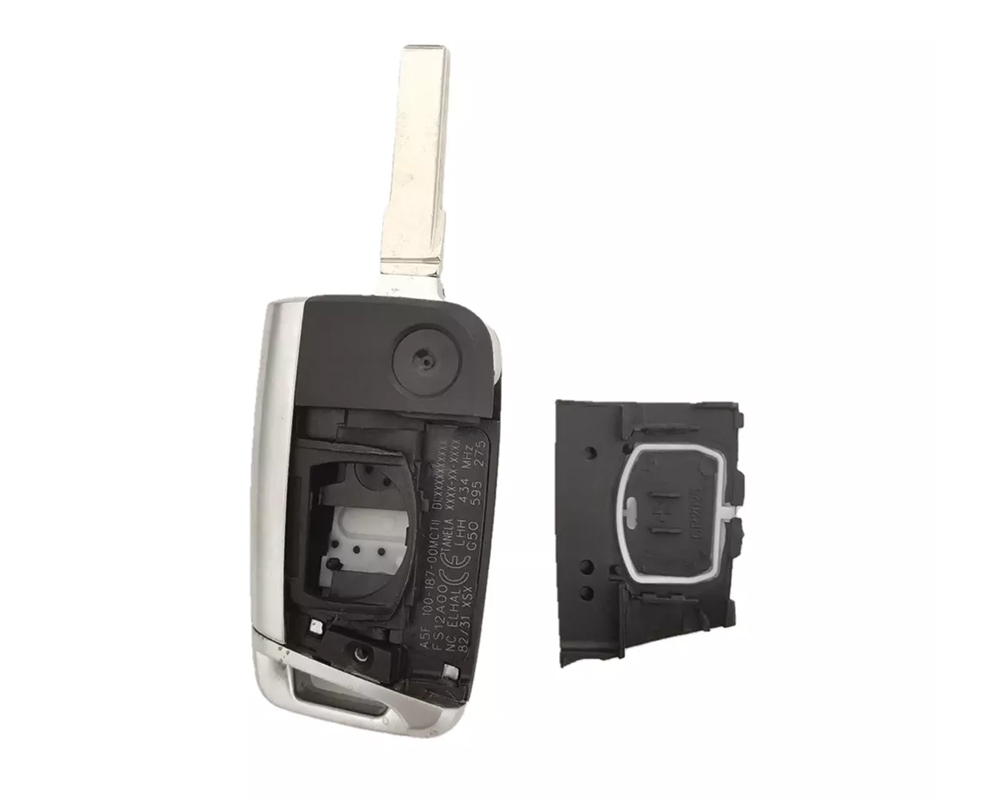 VW Golf Flip Remote Key Shell 3 Buttons HU66 Type VW Golf Flip Remote Key Shell 3 Buttons HU66 Type - Image 3