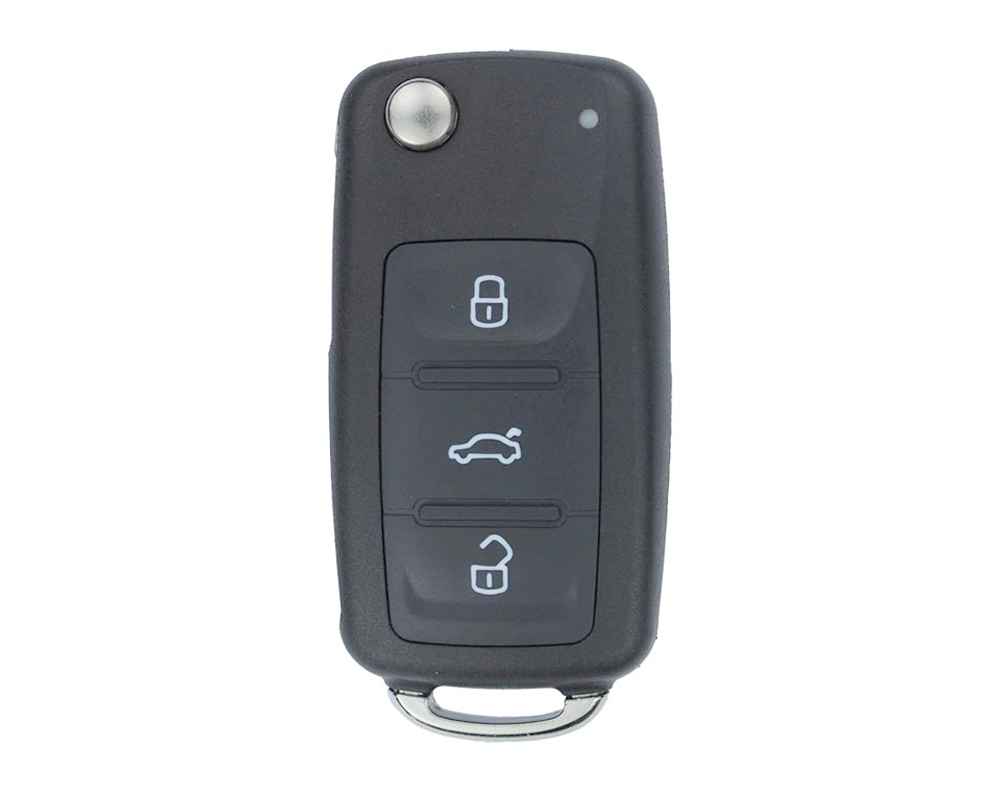 VW UDS Flip Remote Key Shell 3 Buttons with Writing VW UDS Flip Remote Key Shell 3 Buttons with Writing