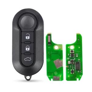 Fiat Doblo Flip Key Replacement Remote 3 Button PCF7946 433MHz