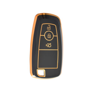 Ford Smart TPU Nano Silicone Remote Cover 3 Buttons Black Color