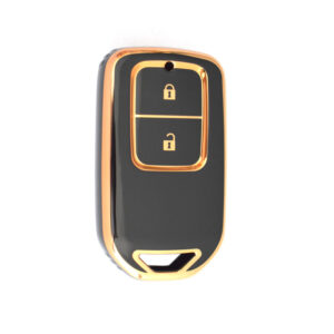 Honda Smart TPU Nano Silicone Remote Cover 2 Buttons Black  Color