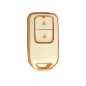 Honda Smart TPU Nano Silicone Remote Cover 2 Buttons White Color