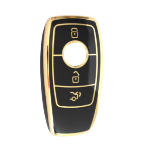 Mercedes  TPU Nano Silicone Remote Cover 3 Buttons Black Color