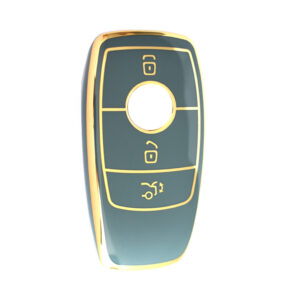 Mercedes  TPU Nano Silicone Remote Cover 3 Buttons Black Color