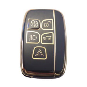Range Rover TPU Nano Silicone Remote Cover 5 Buttons Black color