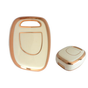 Renault Single Button Remote TPU Nano Silicone Remote Cover 1 Buttons White Color