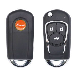 Xhorse XKBU03EN Universal Wired Flip Key Remote 3 Buttons