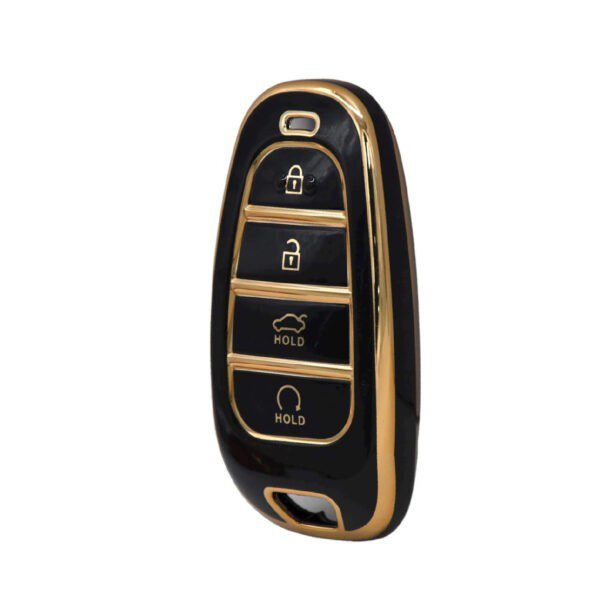Hyundai Tucson TPU Nano Silicone Remote Cover 4 Button Black Color Hyundai Tucson TPU Nano Silicone Remote Cover 4 Button Black Color