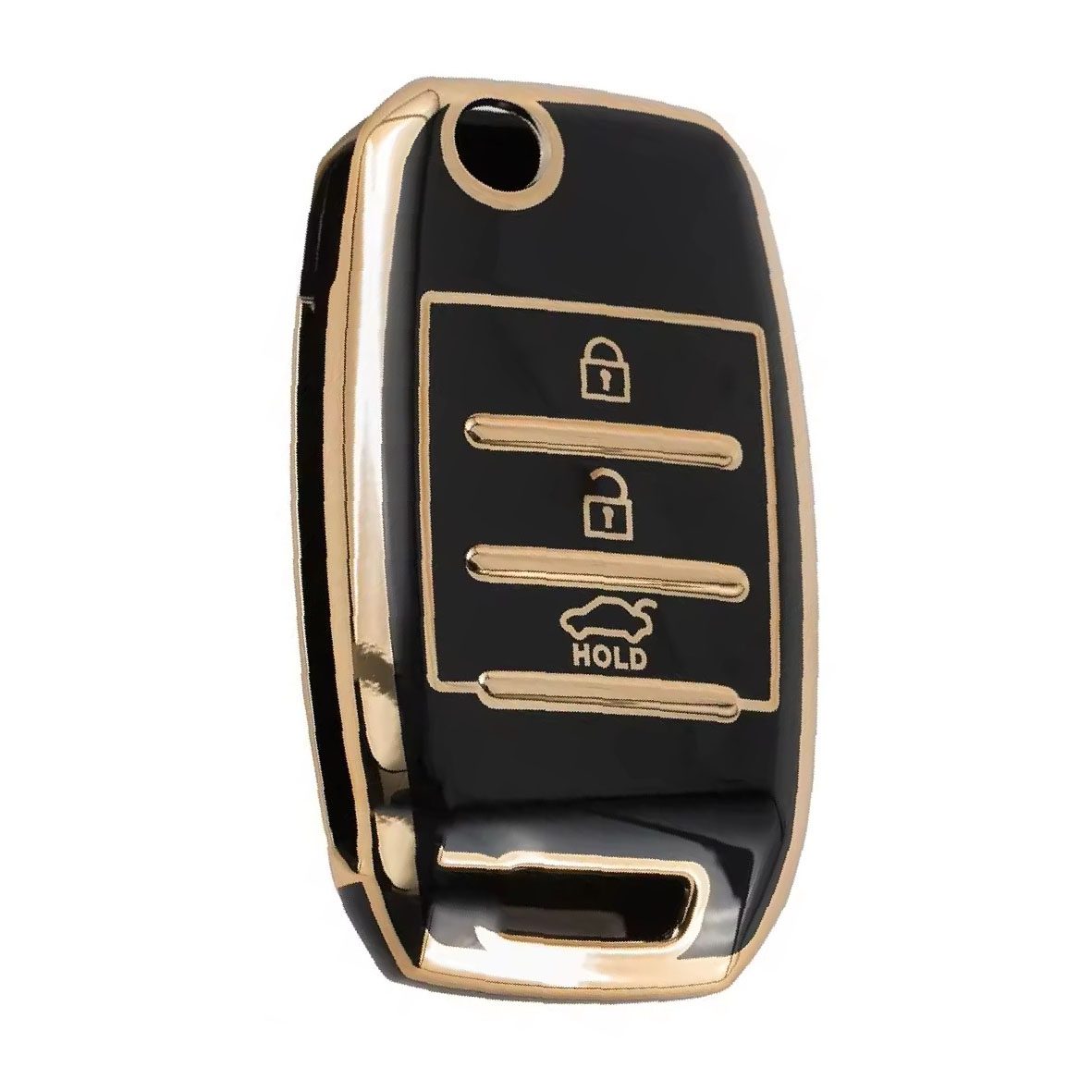 Hyundai TPU Nano Silicone Remote Cover 3 Button Black Color Hyundai TPU Nano Silicone Remote Cover 3 Button Black Color