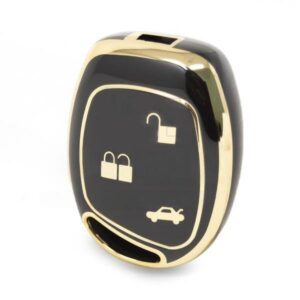 Ford TPU Nano Silicone Remote Cover 3 Button Black Color