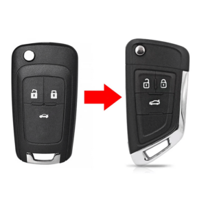 Chevrolet Modified Flip Remote Shell 3 Button