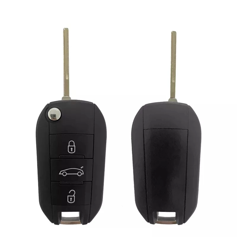 Peugeot 308/301/508 Flip key remote 3 Buttons 433MHz PCF7941 (Hitag2) Peugeot 308/301/508 Flip key remote 3 Buttons 433MHz PCF7941 (Hitag2)