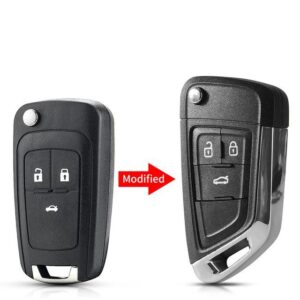 Opel Converter 3 Button Flip Key Case