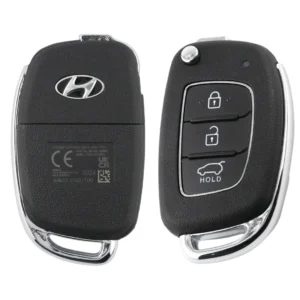 Original Hyundai i20/Bayon P/N: 95430-Q0000 8A Flip Remote 3 buttons