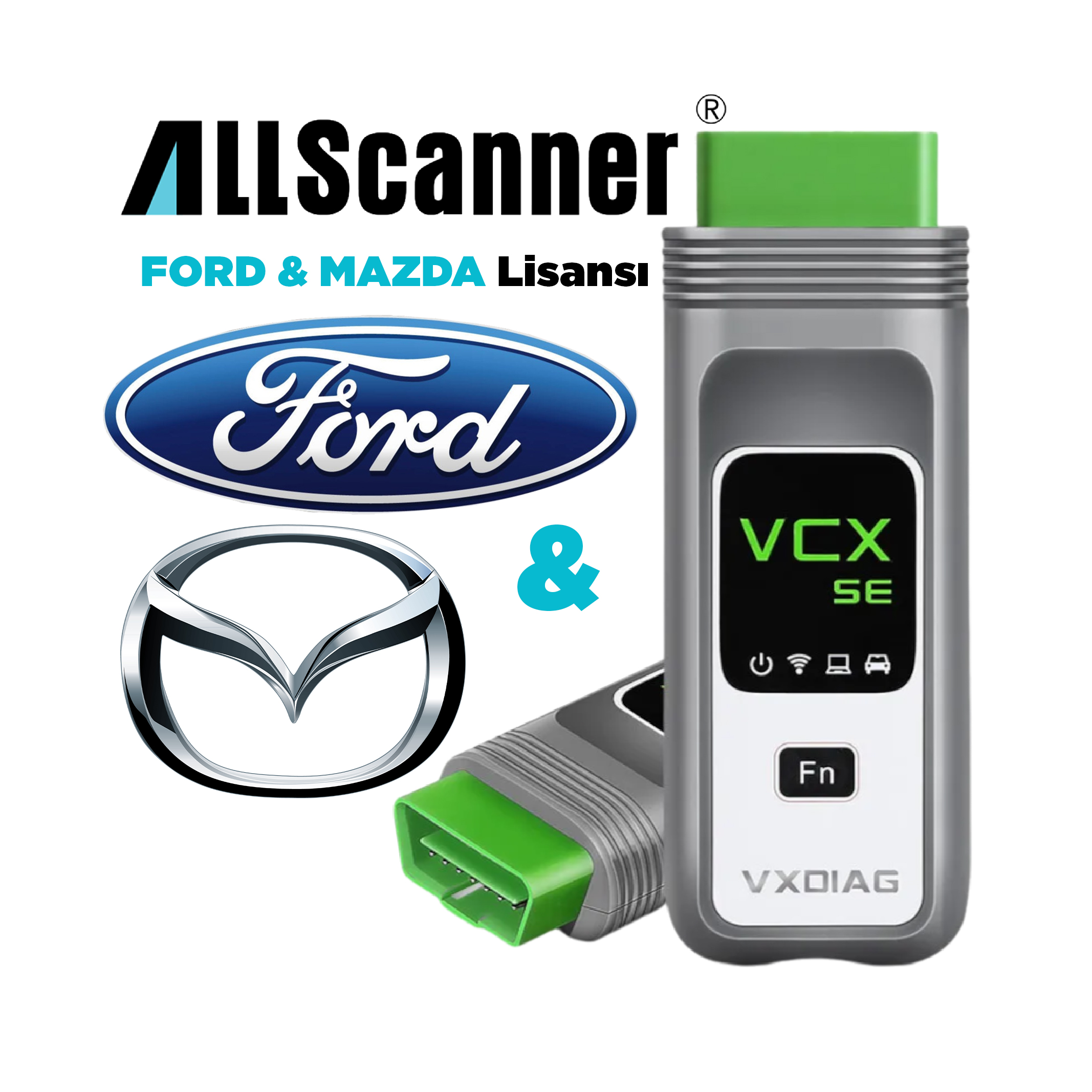 All Scanner Ford & Mazda licenses for VCX SE diagnostic tool All Scanner Ford & Mazda licenses for VCX SE diagnostic tool