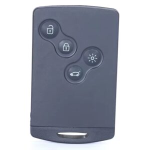 Original Renault Clio Capture 2016 Keyless Smart Proximity Card Remote Key 4 Buttons 285974100R 285971998R