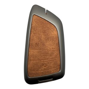 BMW FEM Smart Metal Case 4 Button Brown