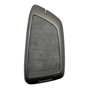 BMW FEM Smart Metal Case 4 Button Gray