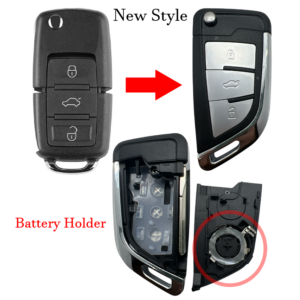 VW B5 Flip Remote Shell 3 Buttons HU66