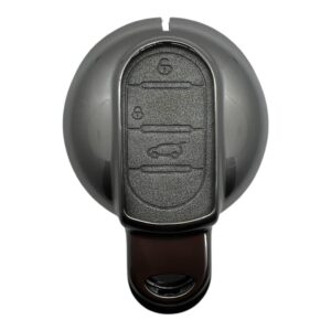 Mini Cooper Metal Case 3 Button Gray