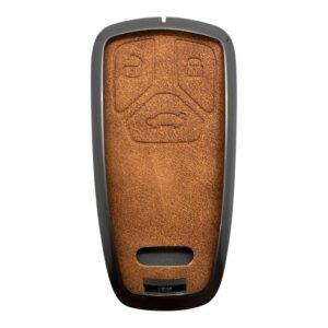 Audi Smart Metal Case 3 Button Brown