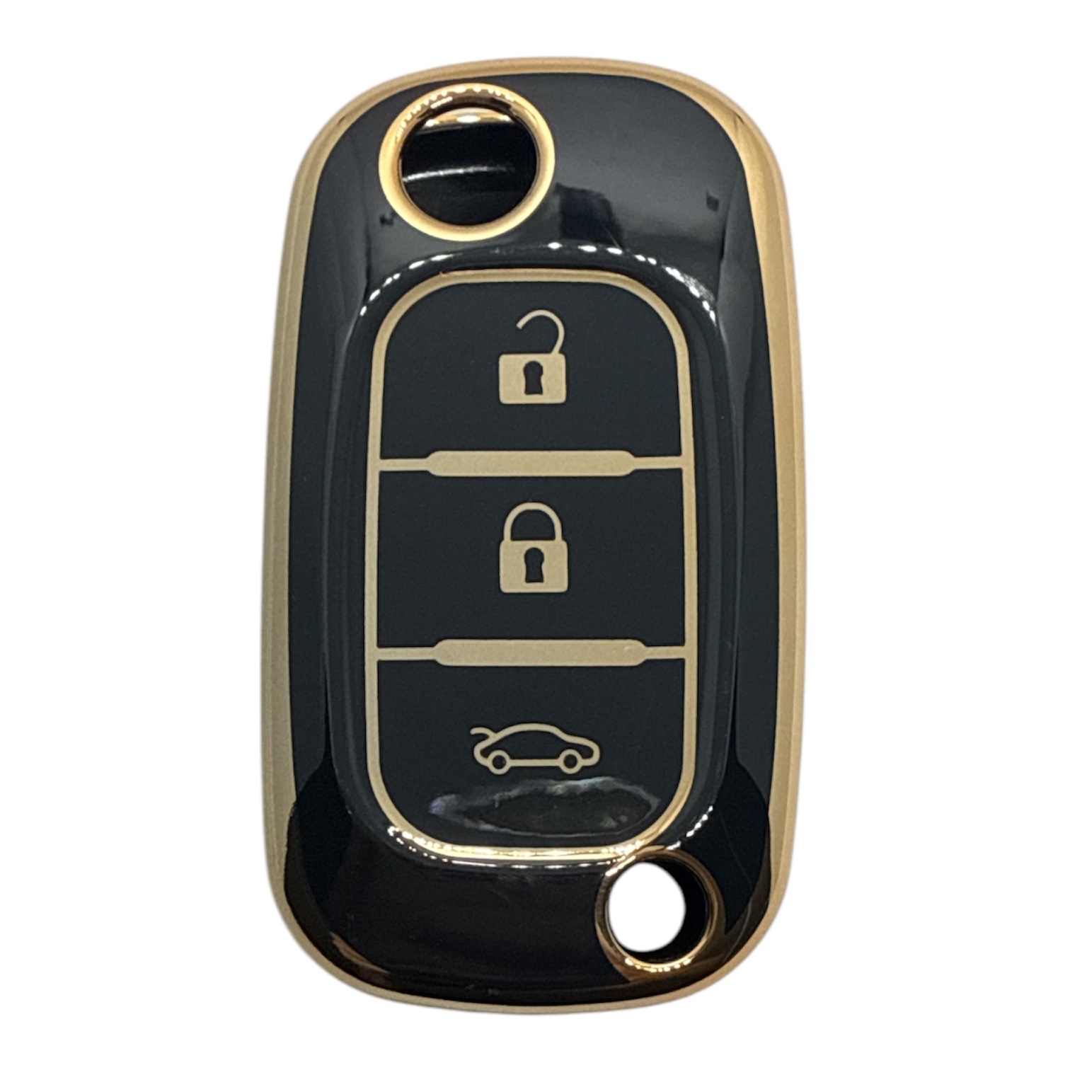 Renault Flip Remote Nano Silicone Case Black Renault Flip Remote Nano Silicone Case Black