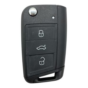 VW Flip Remote Case 3 Button HU66