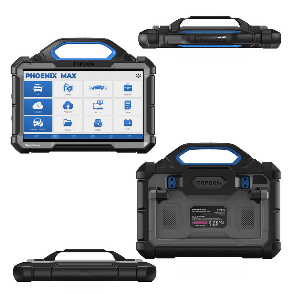 Topdon Phoenix Max | Free Cv Heavy-Duty Software & Cable Set | Ramadan Offer Topdon Phoenix Max | Free Cv Heavy-Duty Software & Cable Set | Ramadan Offer - Image 8
