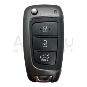 Hyundai Flip Key Shell 3 Buttons