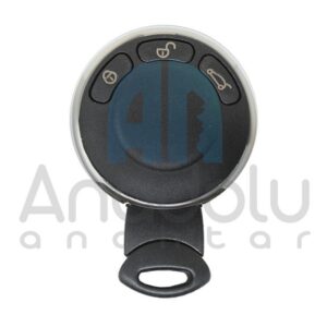 Mini Cooper Smart Remote Shell 3 Buttons Without Battery Slot