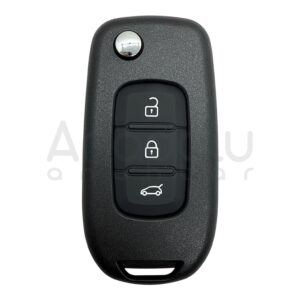 Renault Taliant Flip Key Shell 3 Buttons Rear Black