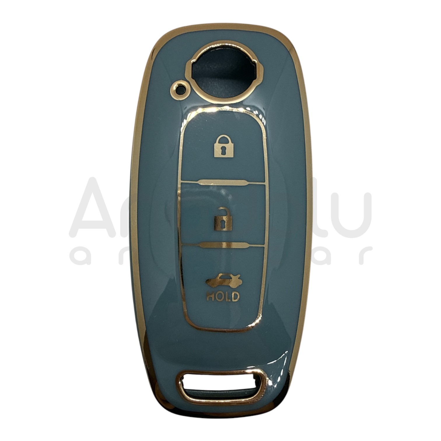 Nissan Smart Nano Silicone Cover 3 Button Gray Nissan Smart Nano Silicone Cover 3 Button Gray