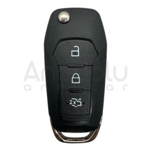 Ford Flip Remote Case 3 Button Without Battery Holder