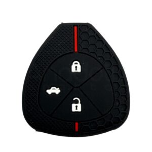 Toyota Pattern Case 3 Button Red