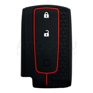 Toyota Honeycomb Pattern Case 2 Button Red