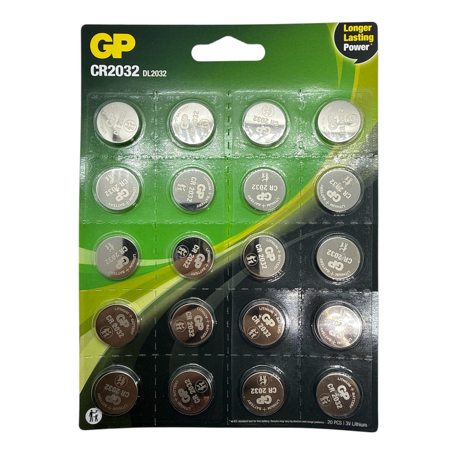 GP Battery GP2032 3V Lithium 20-Pack GP Battery GP2032 3V Lithium 20-Pack